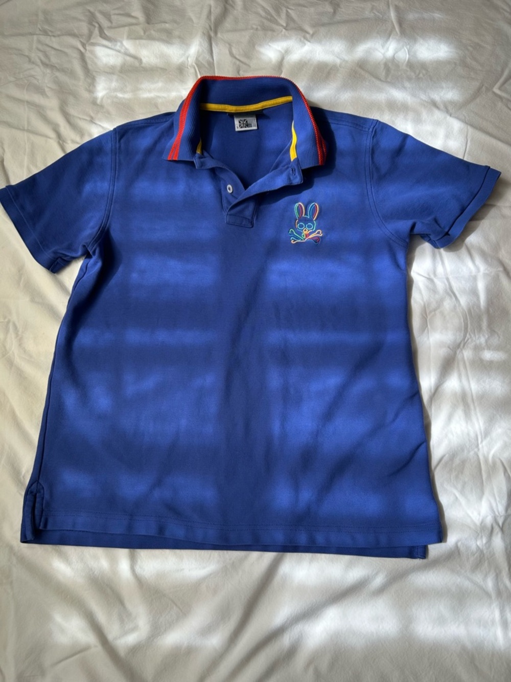 Men’s Psycho Bunny Blue Polo (5)